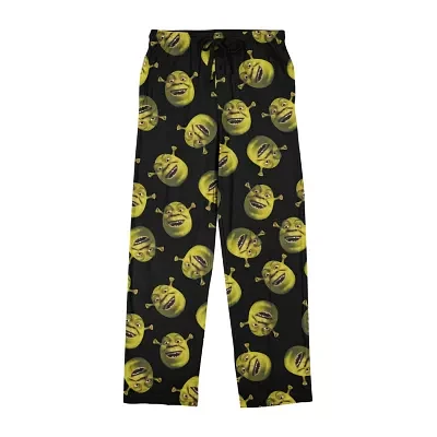 Shrek Face Mens Pajama Pants