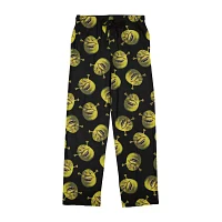 Shrek Face Mens Fleece Pajama Pants