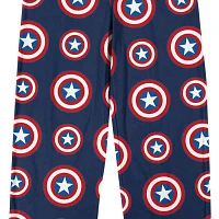 Marvel Captain America Mens Fleece Pajama Pants