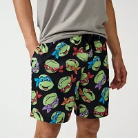 Teenage Mutant Ninja Turtle Mens Short Sleeve Crew Neck 2-pc. Shorts Pajama Set