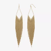 Bijoux Bar Gold Tone Drop Earrings