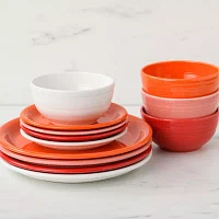 Fiesta Sunset Horizon Bistro Coupe 12-pc. Dinnerware Set