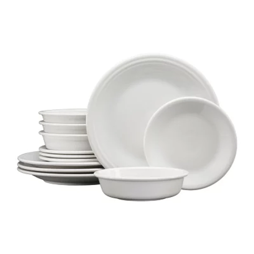 Fiesta Classic Rim 12-pc. Dinnerware Set