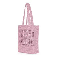 a.n.a Open Weave Straw Crossbody Bag