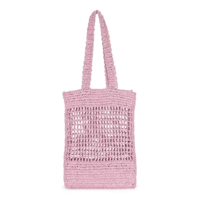 a.n.a Open Weave Straw Tote Bag