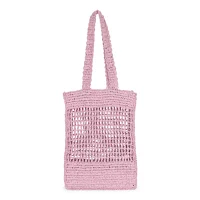 a.n.a Open Weave Straw Crossbody Bag