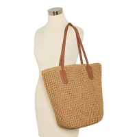 a.n.a Straw Tote Bag