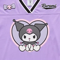 Kuromi Football Jersey Womens V Neck Hello Kitty Juniors