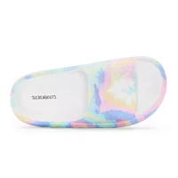 Thereabouts Tie Dye Big Girls Slide Sandals