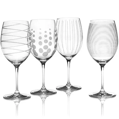 Mikasa® Cheers Set of 4 Red Wine Glasses