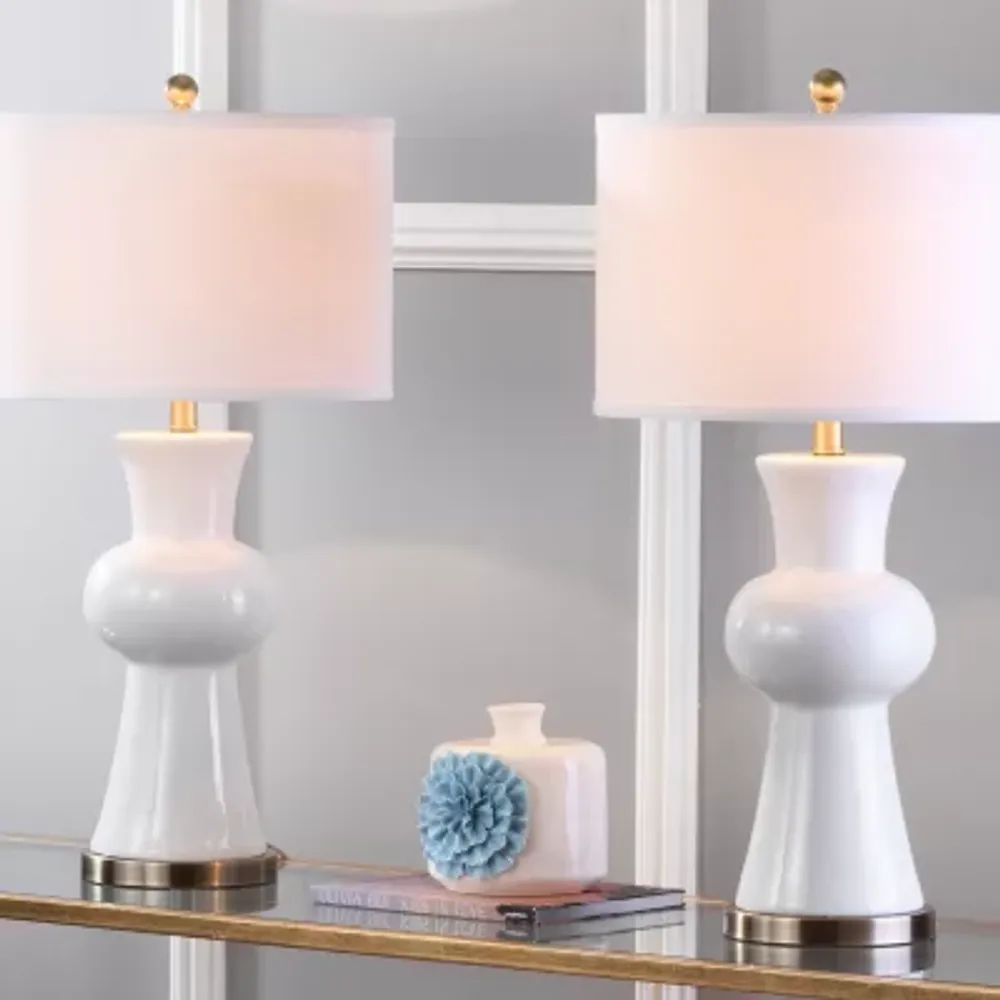 Safavieh Lola 30 In High Set Of 2 2-pc. Lamp Set