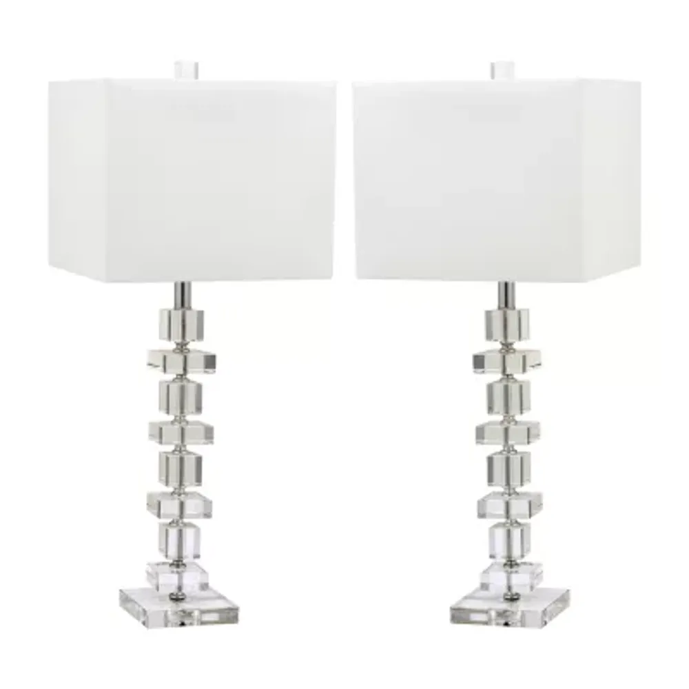 Safavieh Deco 28.5 In High Set Of 2 2-pc. Lamp Set