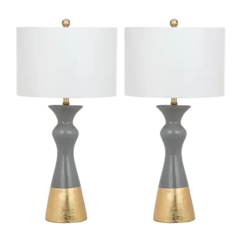 Safavieh Iris 30.5 In High Set Of 2 Lamp Set