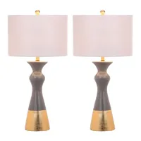 Safavieh Iris 30.5 In High Set Of 2 Lamp Set