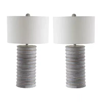 Safavieh Melina 28.5 In High Set Of 2 2-pc. Lamp Set