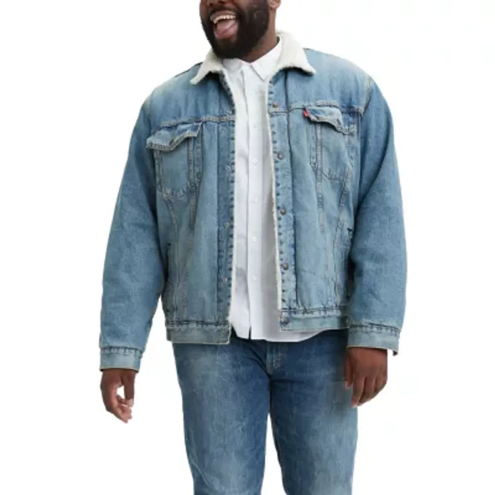 Levi's Mens Denim Big and Tall Midweight Jacket