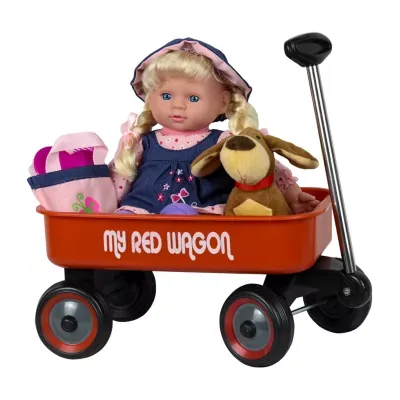 Kids Concepts Kid Concepts Baby Doll With Wagon