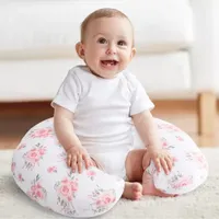 The Peanutshell Pink Flowers Nursing Pillows