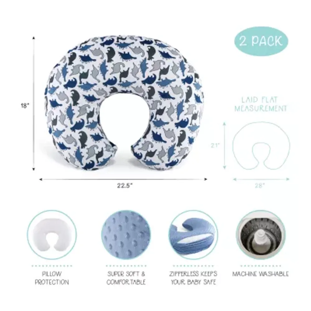 The Peanutshell Dino/Navy Dot Nursing Cover