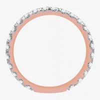 H-I / I1) CT. T.W. Lab Grown White Diamond 10K Rose Gold Wedding Band