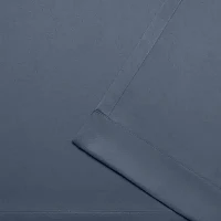 Exclusive Home Curtains Sateen Grommet Top Blackout Set of 2 Curtain Panel