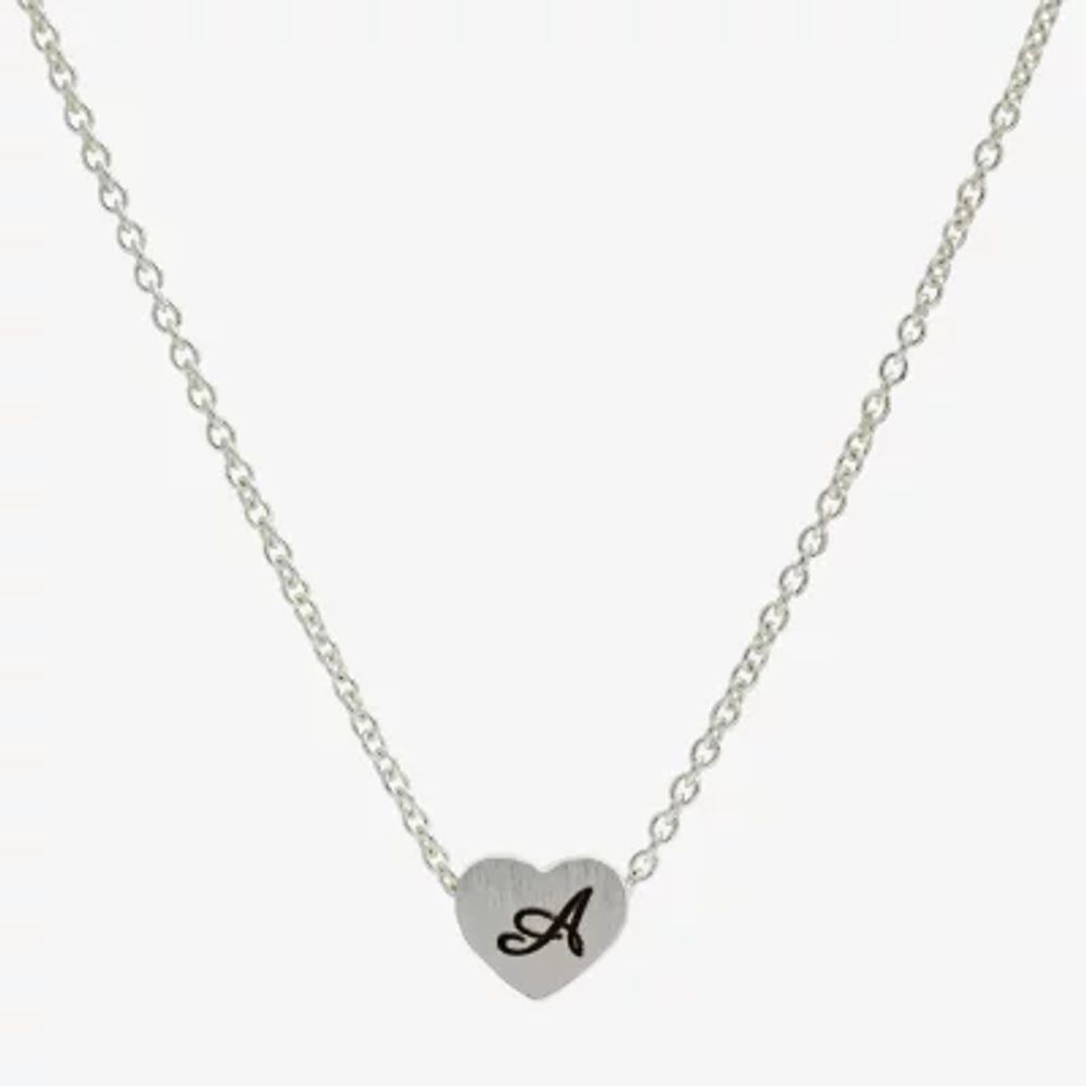 Personalized 14K Gold Over Silver Initial Pendant Necklace - JCPenney