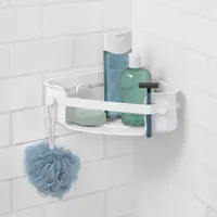 Umbra Flex Gel Lock Corner Bin Shower Caddy