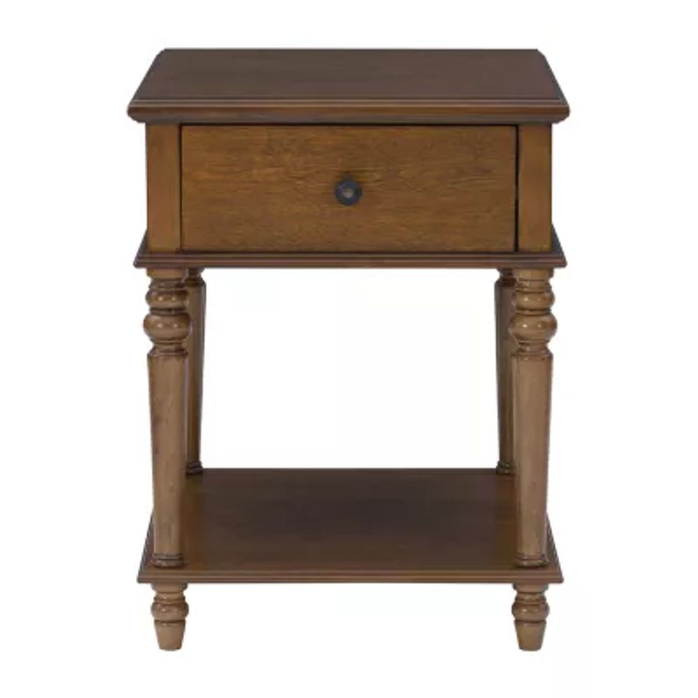 Percy Living Room Collection 1-Drawer End Table