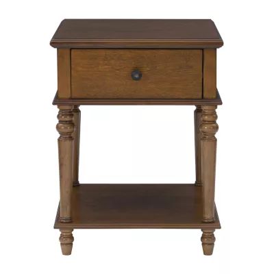 Percy Living Room Collection 1-Drawer End Table