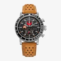 Citizen Rebel Pilot Star Wars Mens Orange Leather Strap Watch Ca0761-06w