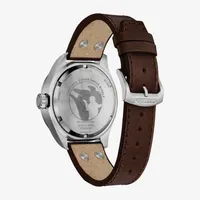 Citizen Han Solo Star Wars Mens Brown Leather Strap Watch Aw5009-03w