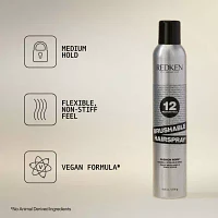 Redken Styling Brushable Hairspray Medium Hold Hair Spray - 9.8 oz.