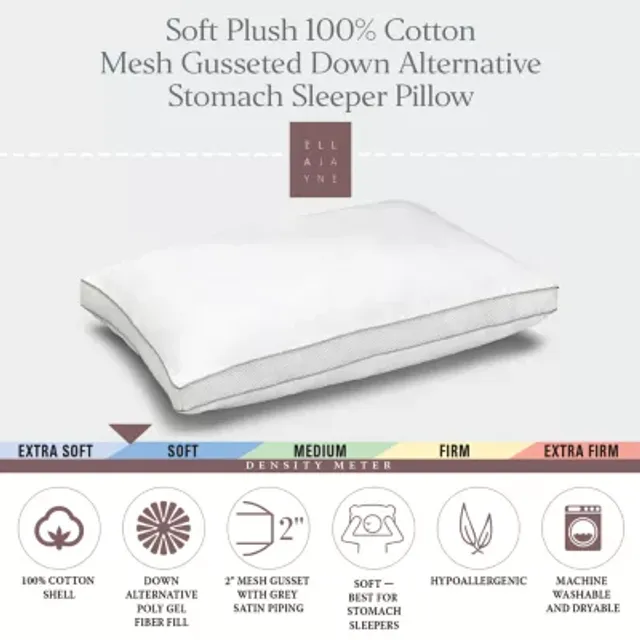 Gusseted Side Sleeper Down Pillow