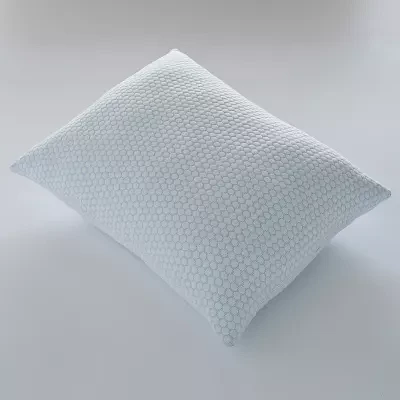 Ella Jayne Cool N' Comfort Medium Density Gel Fiber Pillow with CoolMax Technology, for All Sleep Positions, Set of 2