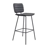 Boston 2-pc. Upholstered Bar Stool