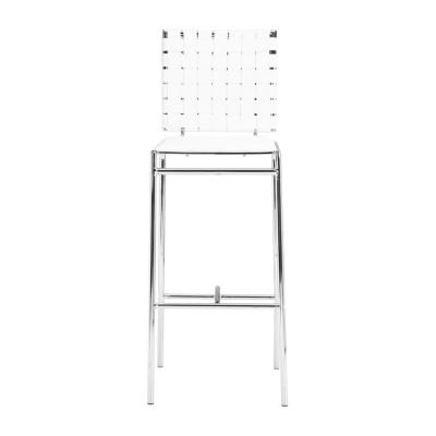 Criss Cross 2-pc. Counter Height Upholstered Bar Stool