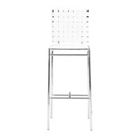 Criss Cross 2-pc. Counter Height Upholstered Bar Stool