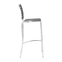 Criss Cross 2-pc. Counter Height Upholstered Bar Stool