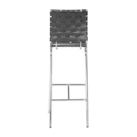 Criss Cross 2-pc. Counter Height Upholstered Bar Stool