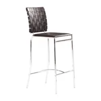 Criss Cross 2-pc. Upholstered Bar Stool