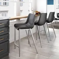 Magnus 2-pc. Counter Height Upholstered Bar Stool