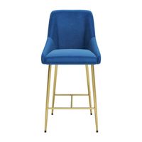 Madelaine Counter Height Upholstered Bar Stool