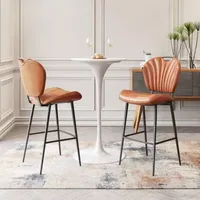 Terrence Upholstered Bar Stool