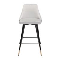 Piccolo Counter Height Upholstered Bar Stool