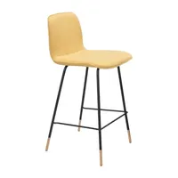 Var Counter Height Upholstered Bar Stool