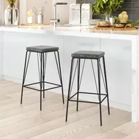 Samuel 2-pc. Counter Height Upholstered Bar Stool