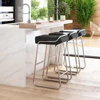 Wedge 2-pc. Upholstered Bar Stool