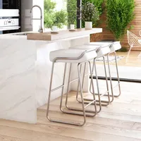 Wedge 2-pc. Upholstered Bar Stool