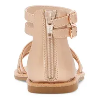 Thereabouts Little & Big Girls Addison Gladiator Sandals