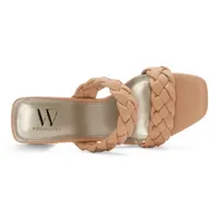 Worthington Womens Lenning Heeled Sandals